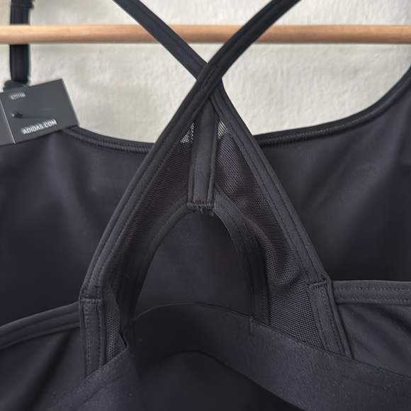 NWT adidas Black Aeroreact Training Light Sup Padded Sports Bra Yoga Small A-C - Picture 9 of 11